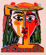 Picasso, Şapkalı Bir Kadının Büstü, 1962 