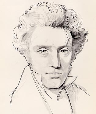 Sören Kierkegaard (1813 - 1855) )
